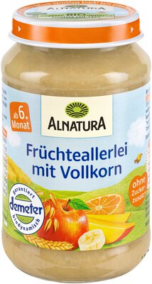 Früchteallerlei mit Vollkorn 