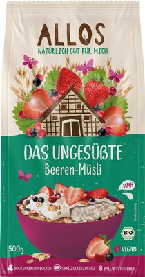 Das ungesüßte Beeren-Müsli 