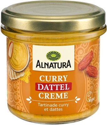 Curry-Dattel-Creme