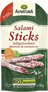 Salami-Sticks luftgetrocknet