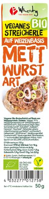 Veganes Streicherle Mettwurst