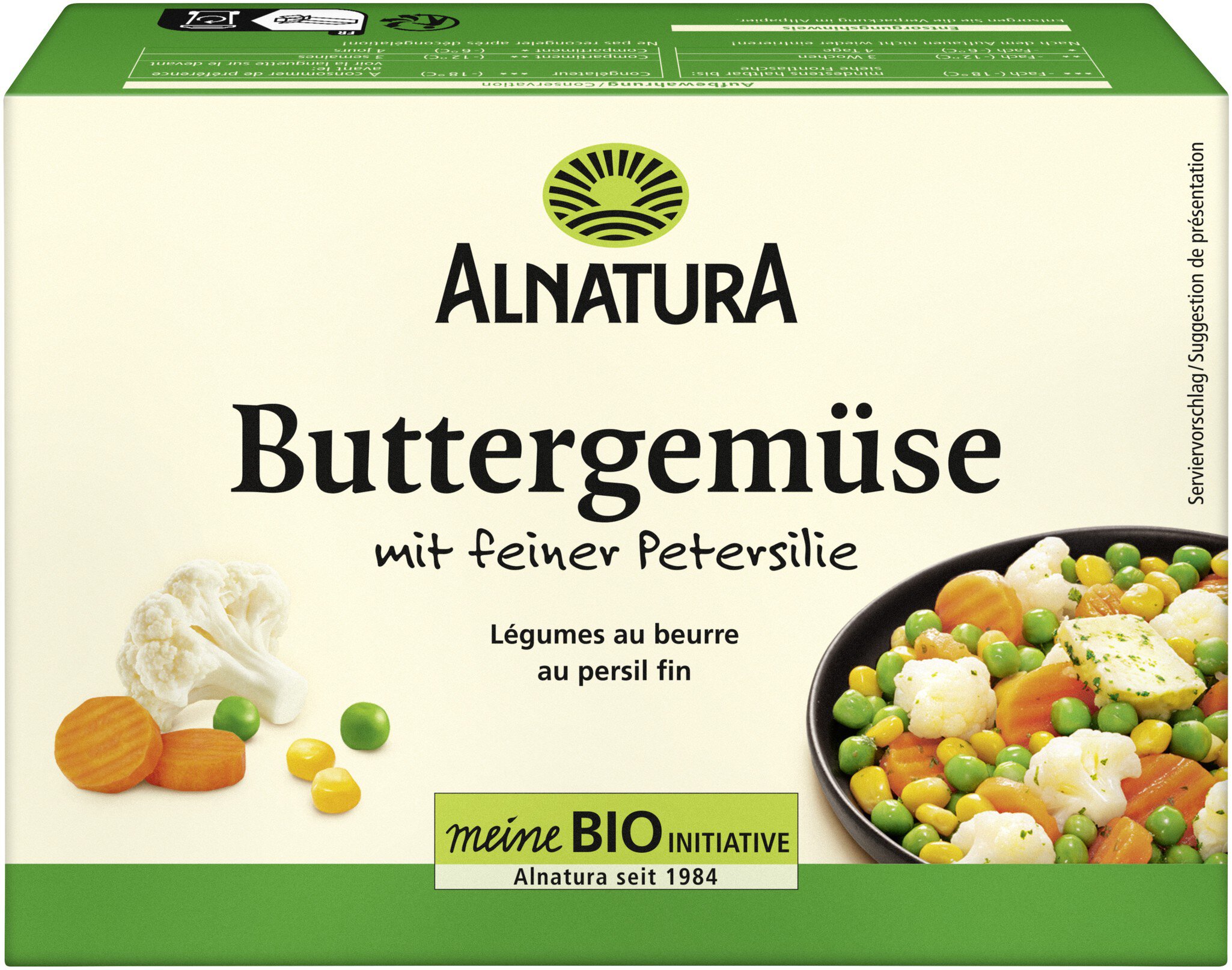 Buttergemüse (TK) (300 g) in Bio-Qualität von Alnatura