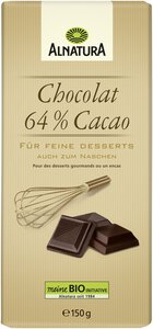 Chocolat 64% Cacao 
