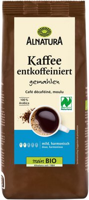 Kaffee entkoffeiniert (gemahlen)