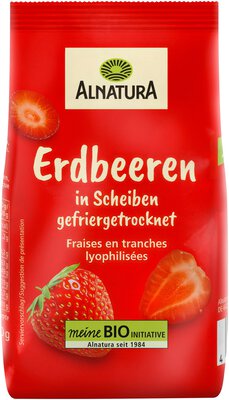 Erdbeeren gefriergetrocknet