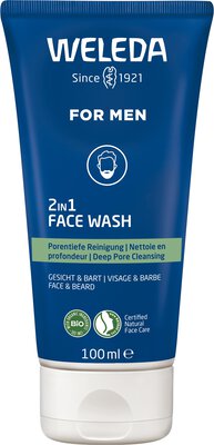 For Men 2 in 1 Face Wash 