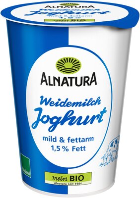 Weidemilch-Joghurt 1,5% Fett 