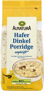Hafer-Dinkel-Porridge ungesüßt