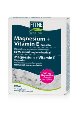 Magnesium + Vitamin E Kapseln