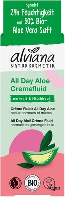 All Day Aloe Cremefluid für normale Haut