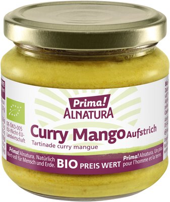 Curry-Mango-Aufstrich