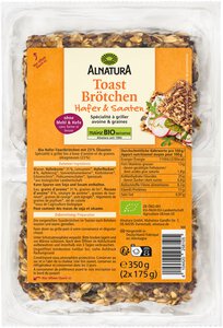 Toastbrötchen Hafer & Saaten